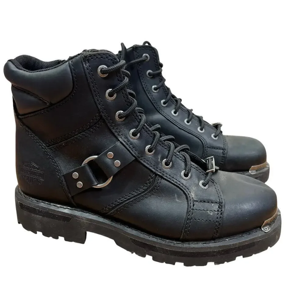 HARLEY DAVIDSON Men's Chipman Leather Riding Boots